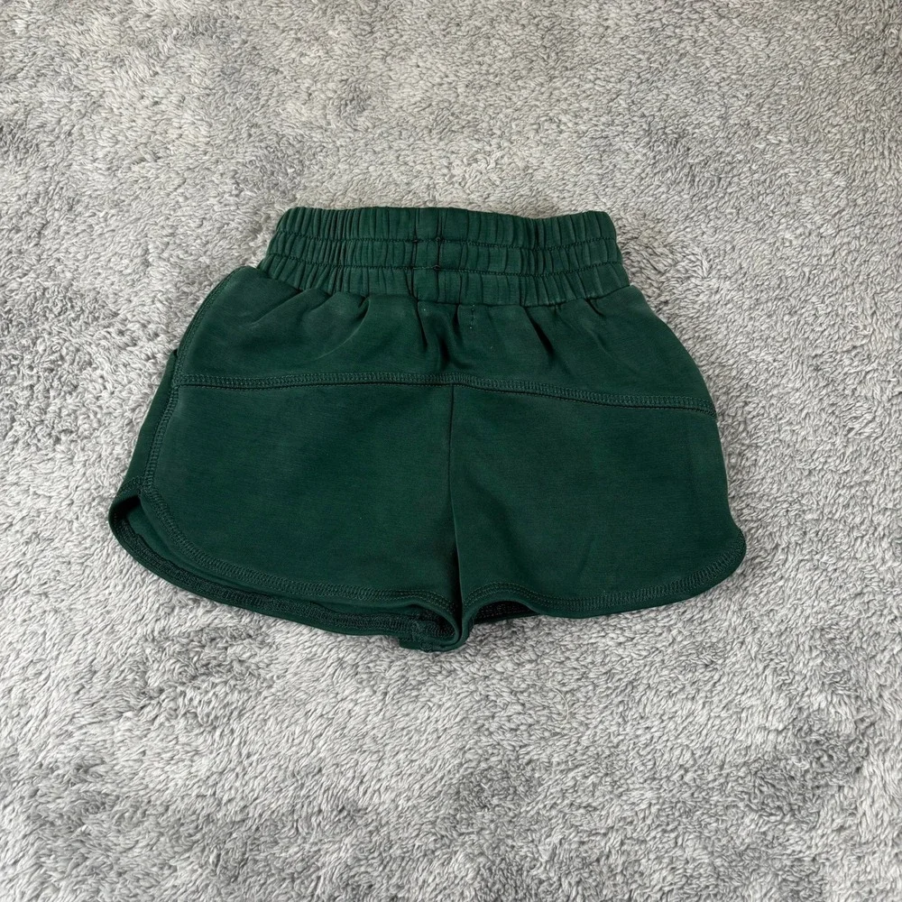Copper Key Girls Dark Green Dolphin Shorts Elastic Waist 3T